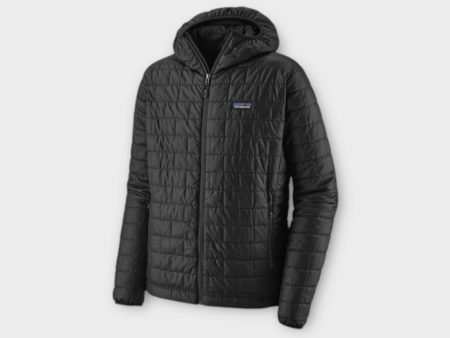 Patagonia Nano Puff Hooded Jakke I Sort For Discount