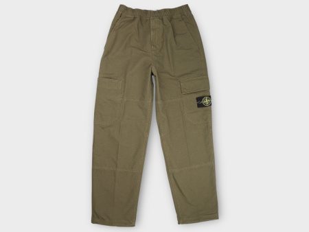 Stone Island 32212 Ripstop Cargo I Olive Fashion