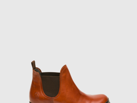 Brown Chelsea Ankle Boots Online Hot Sale