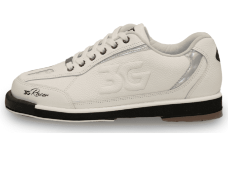 3G Mens Racer White Holo Bowling Shoes Online