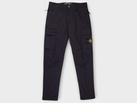 Stone Island 30410 Cotton Cargo Bukser I Navy Hot on Sale