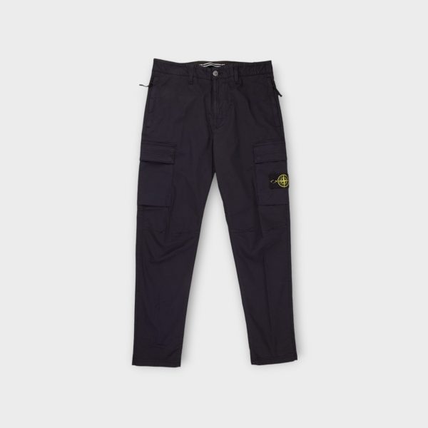 Stone Island 30410 Cotton Cargo Bukser I Navy Hot on Sale