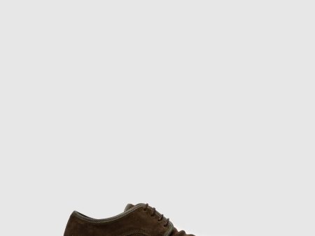 Olive Lace-up Shoes Online