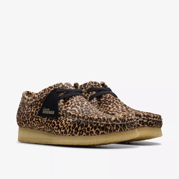 Clarks Wallabee I Leopard Online Hot Sale