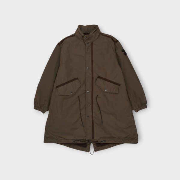 Stone Island David Light-TC Parka Jakke I Olive For Sale