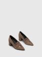 Wheat Round Toe Pumps Fashion