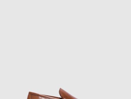 Brown Snaffle Loafers on Sale