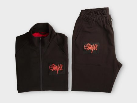 SkyLL x Le Fix Tracksuit I Sort - Limited Edition Online now