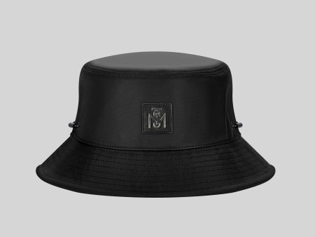 ANTIGONO BLACK BUCKET HAT Online Sale