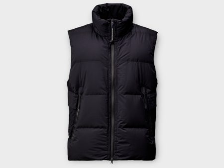 C.P. Company Metropolis Pertex Vest I Navy Online Sale