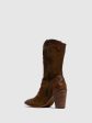 Brown Pointed Toe Boots Online