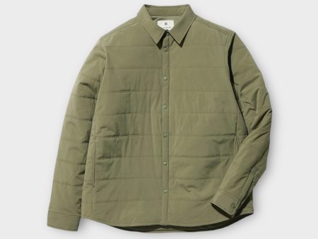 Snow Peak Flexible Insulated Overshirt I Green Fashion