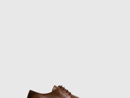 Brown Derby Shoes Fashion