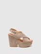 Gray Wedge Sandals Online