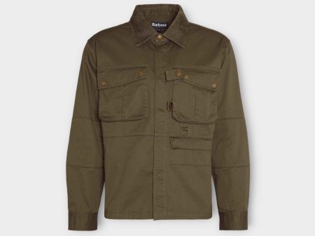 Barbour Oakmoor Overshirt I Grøn Fashion