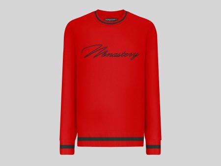 CORFÚ RED SWEATSHIRT Sale