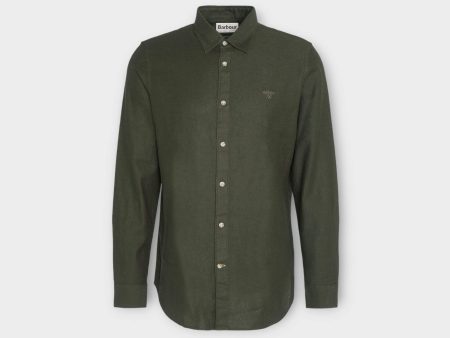 Barbour Twillbridge Skjorte I Grøn Discount