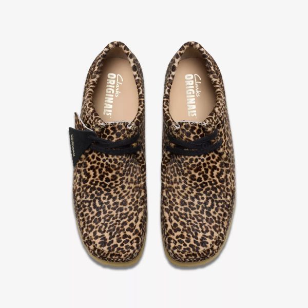 Clarks Wallabee I Leopard Online Hot Sale