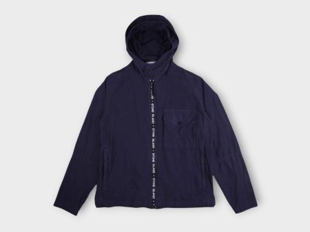 Stone Island Cupro Nylon TC Jakke I Lilla on Sale