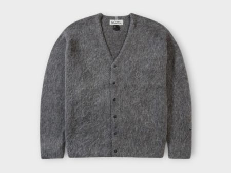 Manastash Aberdeen Cardigan I Charcoal For Discount