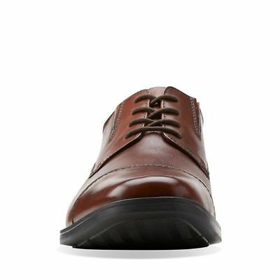 Men s Tilden Cap Toe Oxford Brown Leather Dress Shoes For Sale