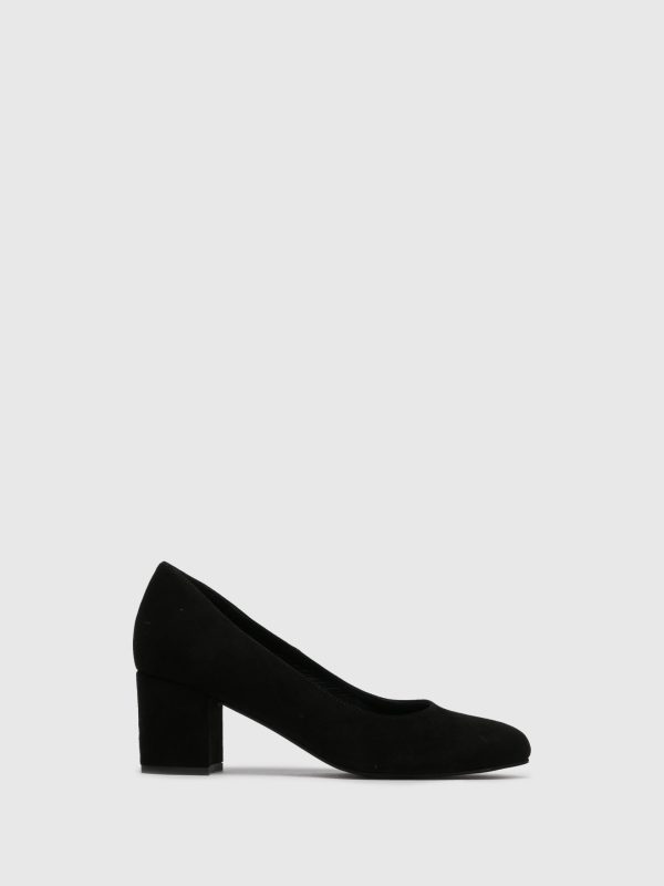 Black Round Toe Shoes Online Sale