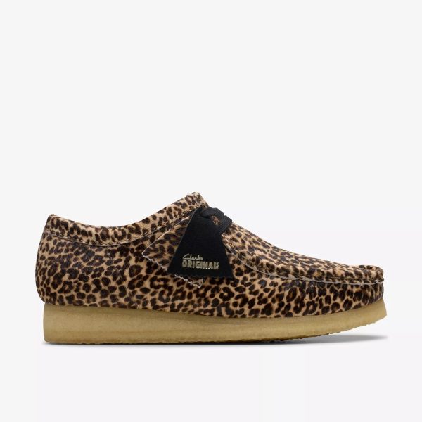 Clarks Wallabee I Leopard Online Hot Sale