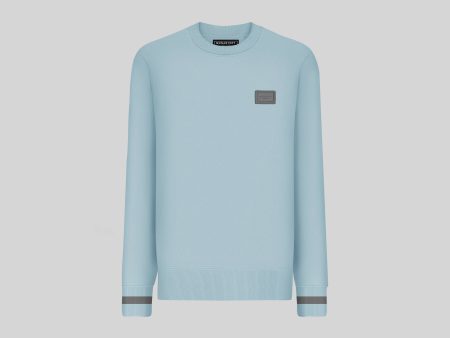 CALCIS BLUE SWEATSHIRT Online now