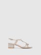 Beige Buckle Sandals Cheap