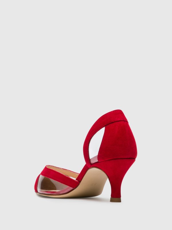 Red Stilettos Shoes Fashion