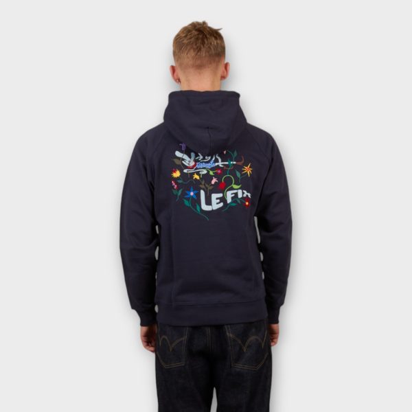 Le Fix Flower Kaj Hoodie I Sort Online now