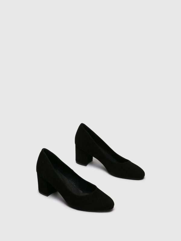 Black Round Toe Shoes Online Sale