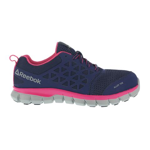 Women s Athletic Work Shoe - Navy and Pink Sale