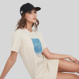 MACEDONIA CAMEL T-SHIRT DRESS Fashion