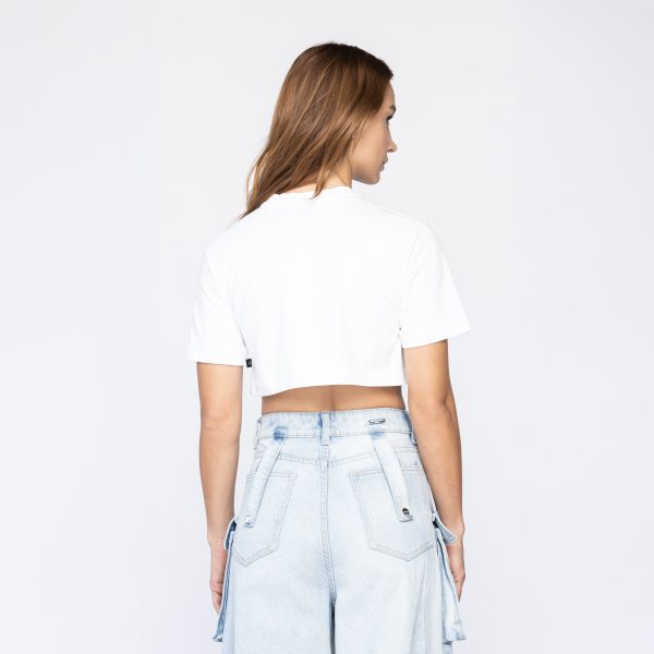 GATERLEN CROP TOP WHITE Online Hot Sale