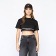 DORSTAN CROP TOP WOMEN BLACK Supply