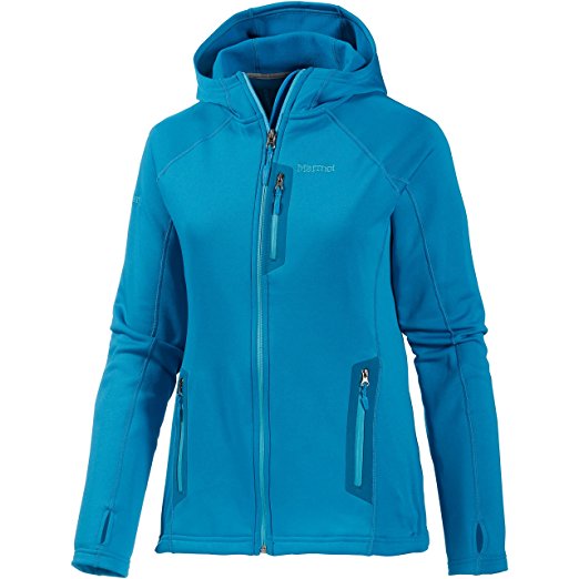 Marmot Womens Stretch Fleece Hoody Jacket Fashion