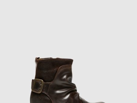 Sienna Buckle Ankle Boots Fashion