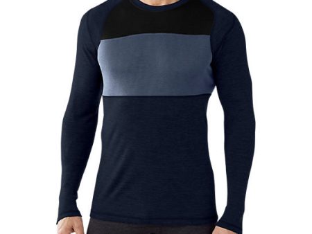 Smartwool Men s NTS Mid 250 Color Block Crew Tops Small Supply