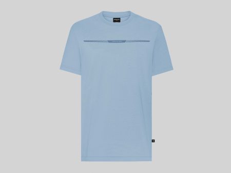 ALPINE T-SHIRT FADED DENIM Hot on Sale