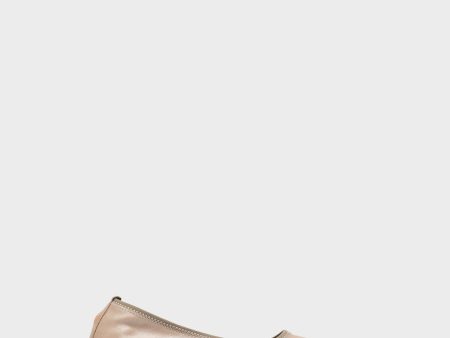 Beige Elasticated Ballerinas Fashion