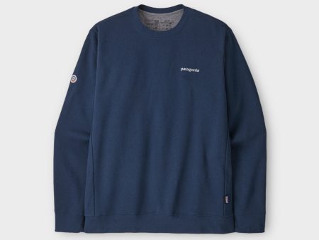 Patagonia Fitz Roy Icon Uprisal Crewneck I Blue Cheap