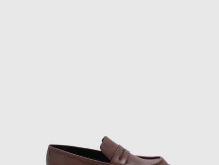 Brown Oxford Loafers on Sale