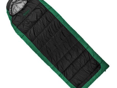 Chinook Everest Comfort II Sleeping Bag Green Black -10°C 14°F Fashion