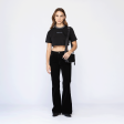 ARLET CROP TOP WOMEN BLACK Online now