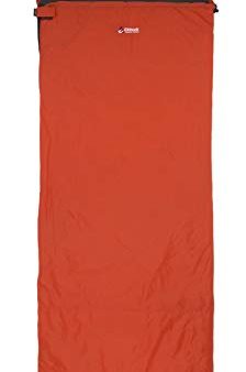 Chinook ThermoPalm Hooded Rectangle 50F Sleeping Bag Orange Hot on Sale