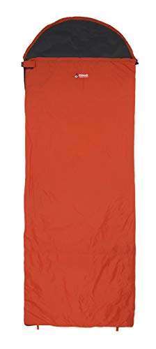 Chinook ThermoPalm Hooded Rectangle 50F Sleeping Bag Orange Hot on Sale