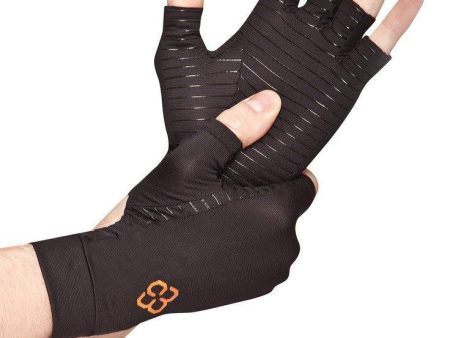 Copper 88 Half Finger Compression Gloves Size XL Online Sale