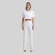 ALAIN CROP TOP WHITE Discount