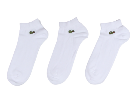 Lacoste 3-Pack Tennisstrømper I Hvid on Sale